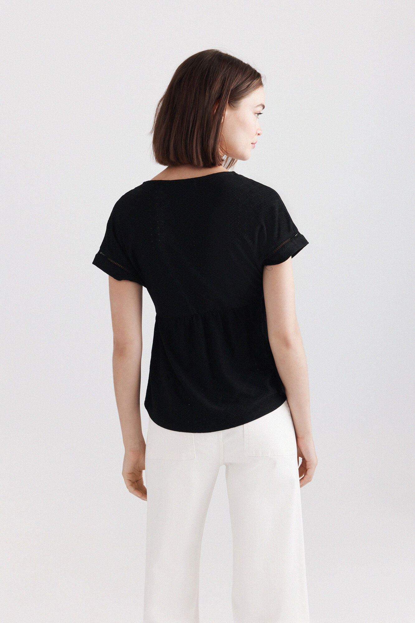Springfield Playera de tirantes con volantes caza oscuro