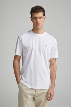 Springfield Playera básica cuello redondo natural