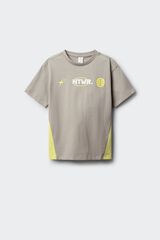 Springfield Kids Playera de manga corta jogger para ni&ntilde;o gris