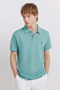 Springfield Polo piqu&eacute; de pu&ntilde;o de contraste slim fit