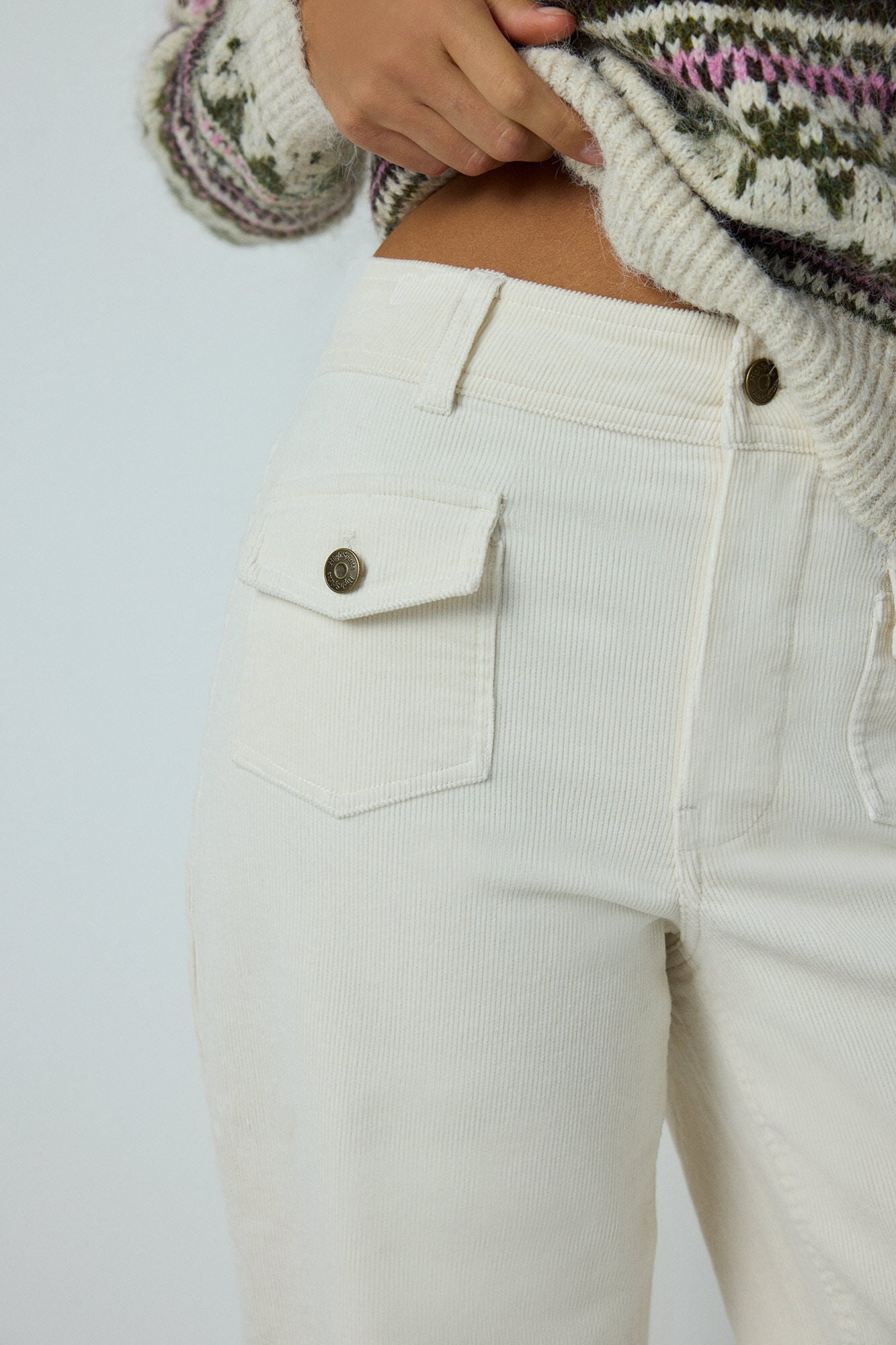 High Spirits Pantal&oacute;n Wide Caramel beige