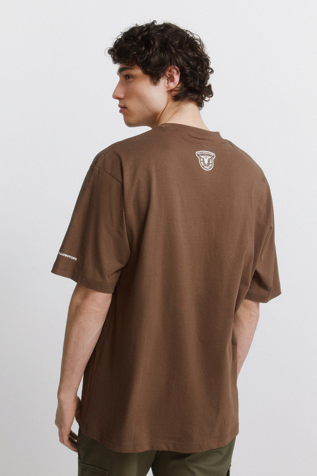 Springfield Playera Yellowstone caf&eacute;