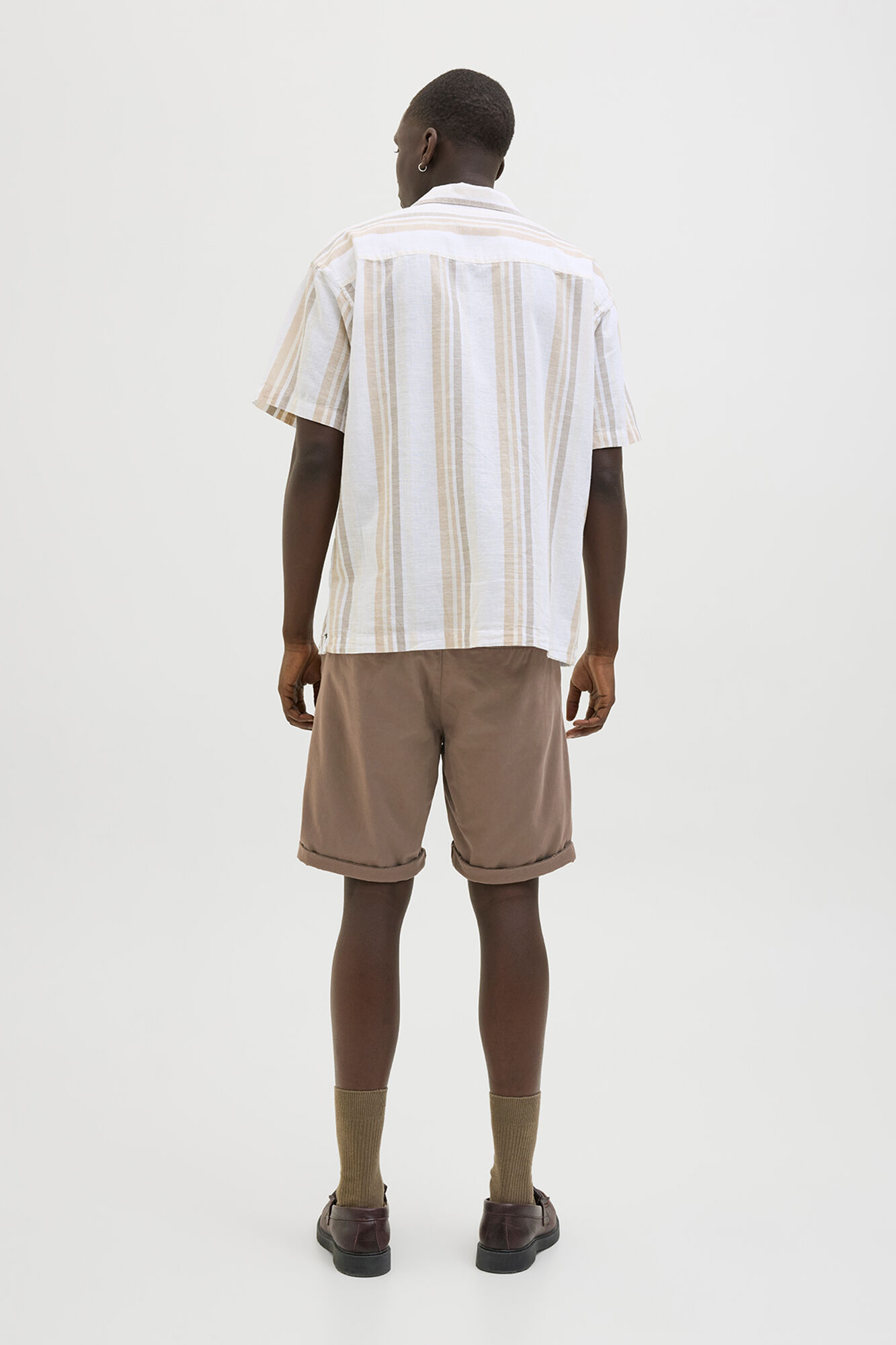 Jack & Jones Bermudas chino regular fit gris