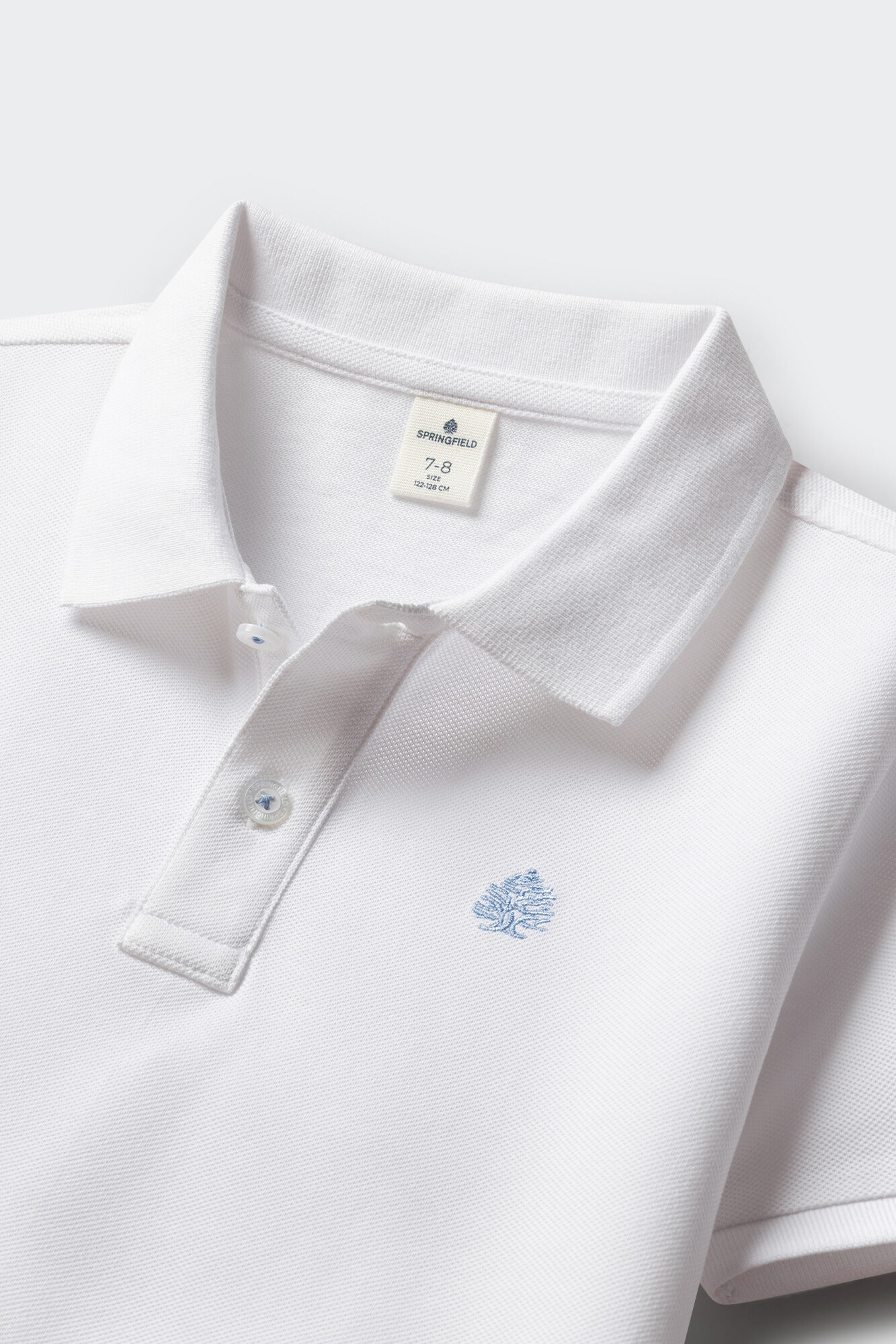 Springfield Kids Polo b&aacute;sico para ni&ntilde;o natural