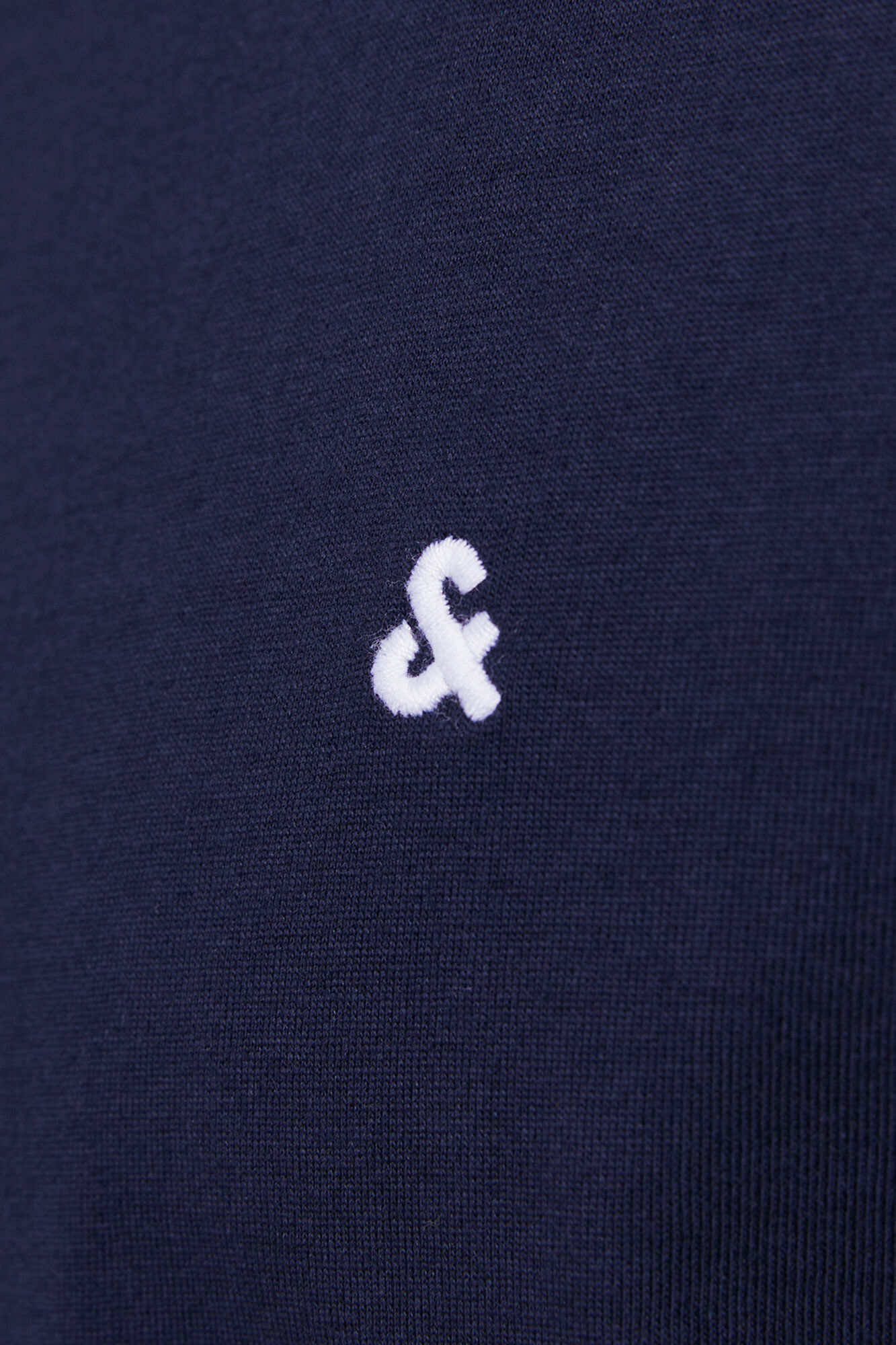 Jack & Jones Playera lisa est&aacute;ndar fit marino