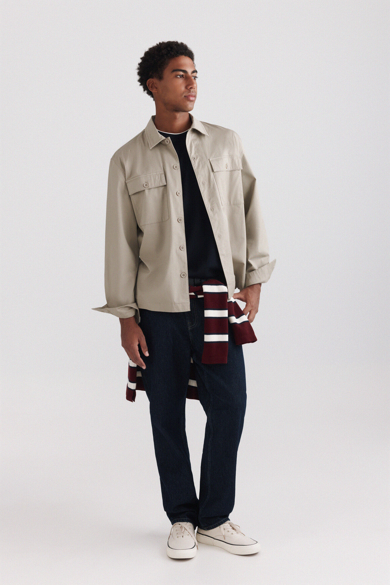 Springfield Sobrecamisa oversize fit