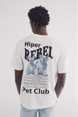 Springfield Playera Pet club marfil