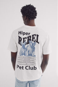Springfield Playera Pet club marfil