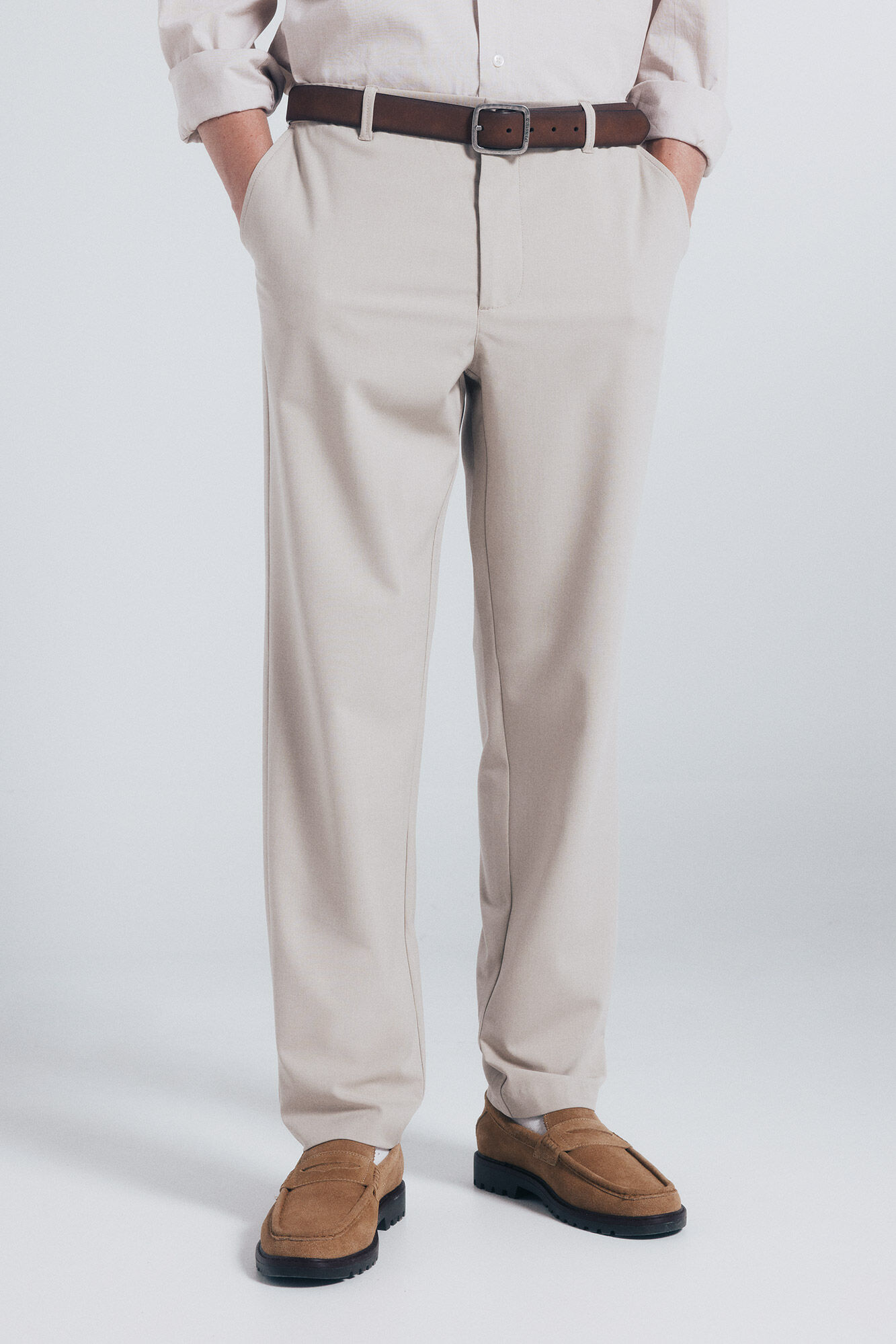 Springfield Pantal&oacute;n chino jogger comfort fit