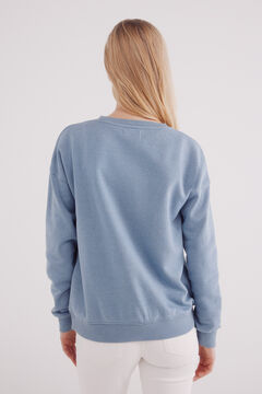 Springfield Sudadera gráfica azul