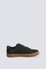 Springfield Tenis de piel verde
