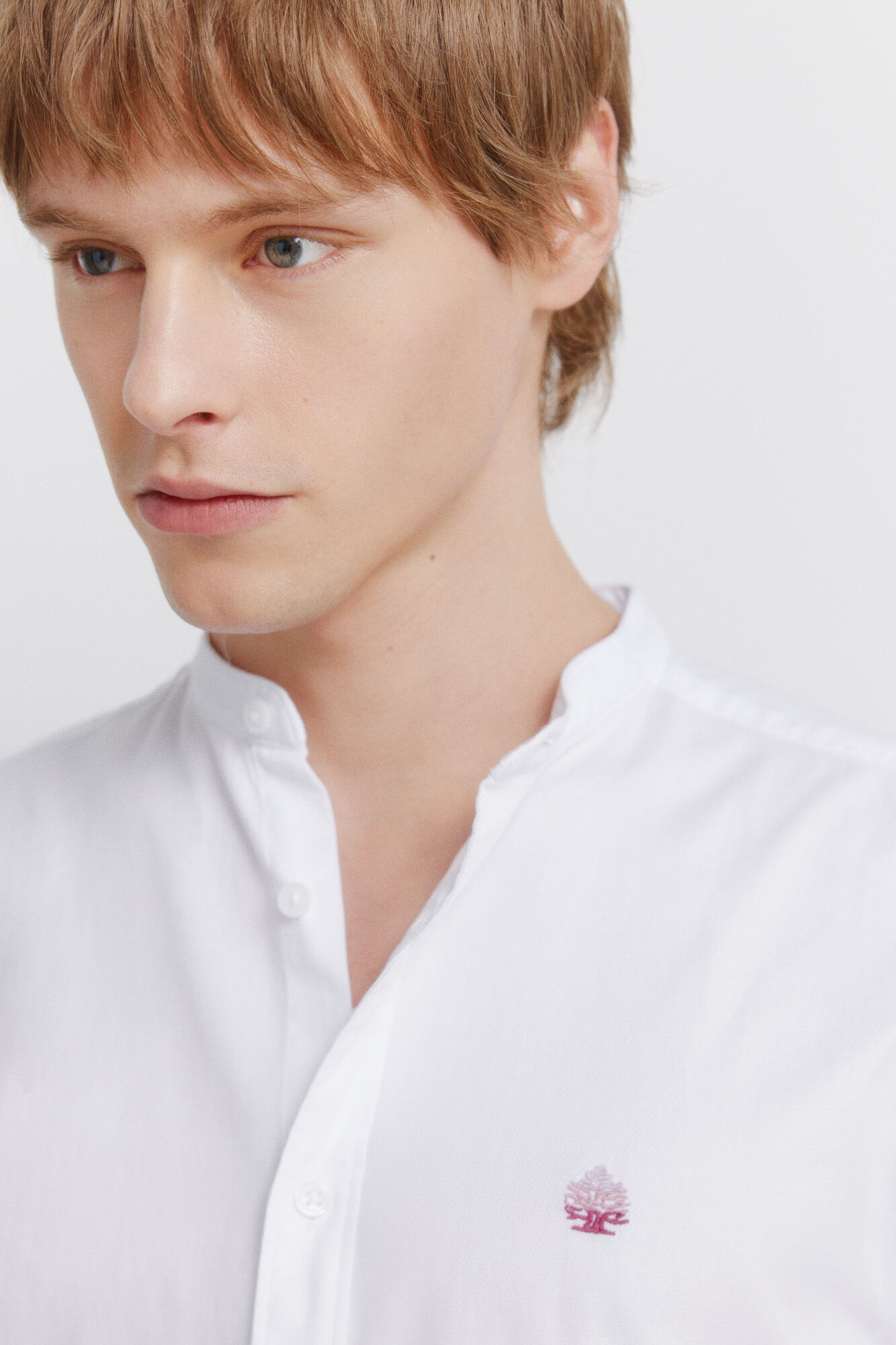 Springfield Camisa estructurada natural