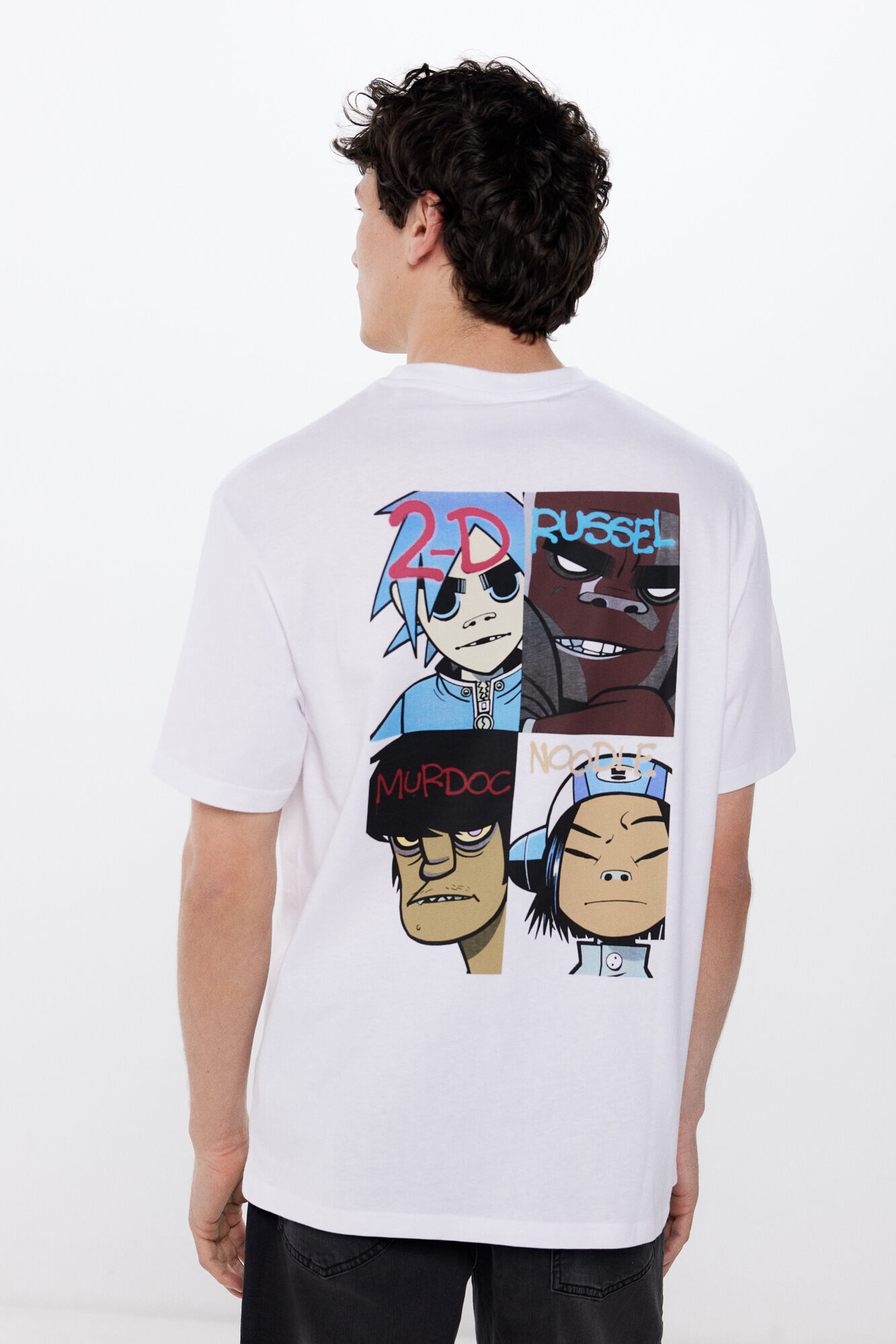 Springfield Playera Gorillaz Faces natural