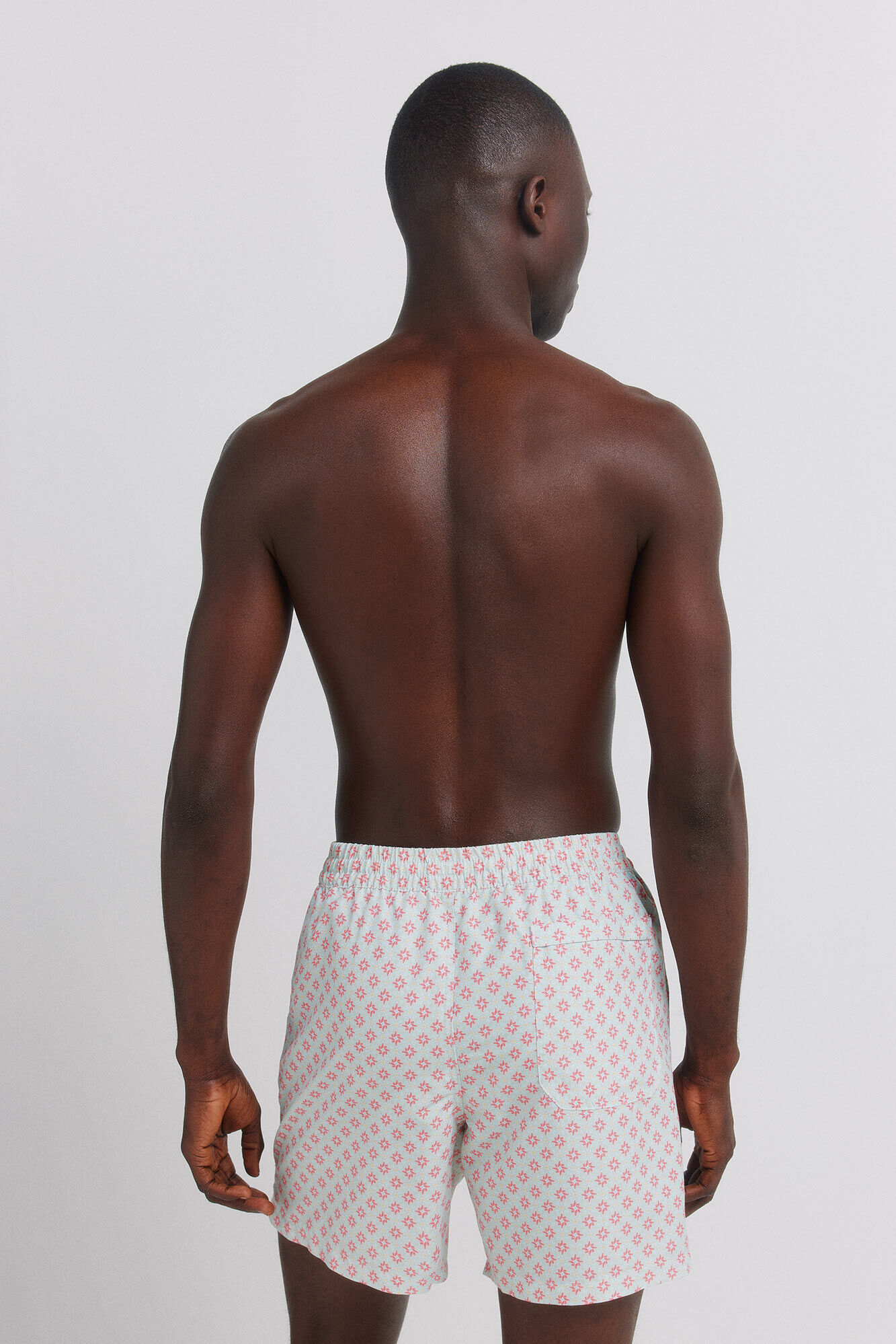 Springfield Traje de ba&ntilde;o estampado de mosaico verde