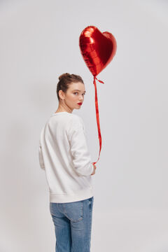 Springfield Sudadera "Love me" estampado