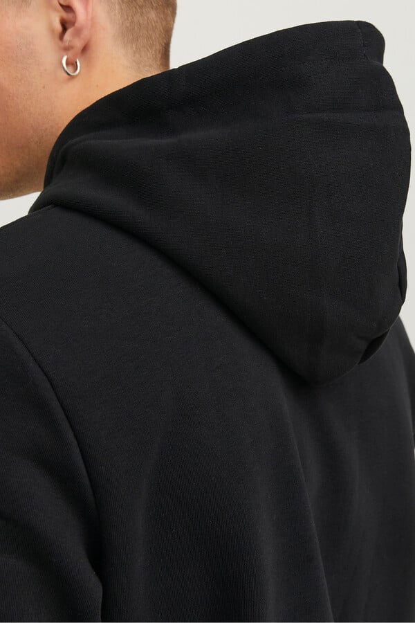 Jack & Jones Sudadera capucha negro