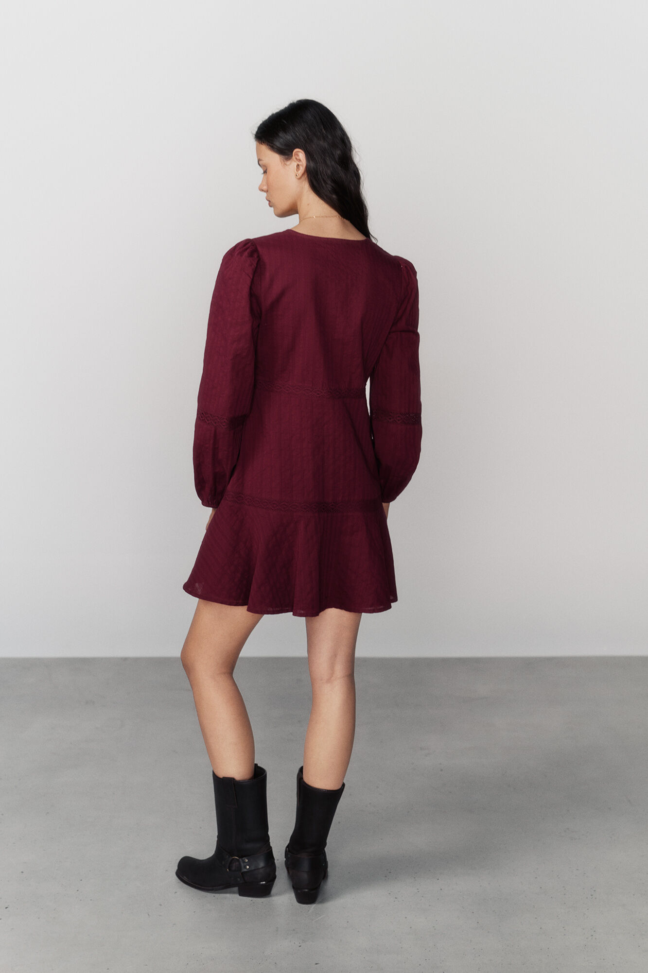 High Spirits Vestido Vela p&uacute;rpura