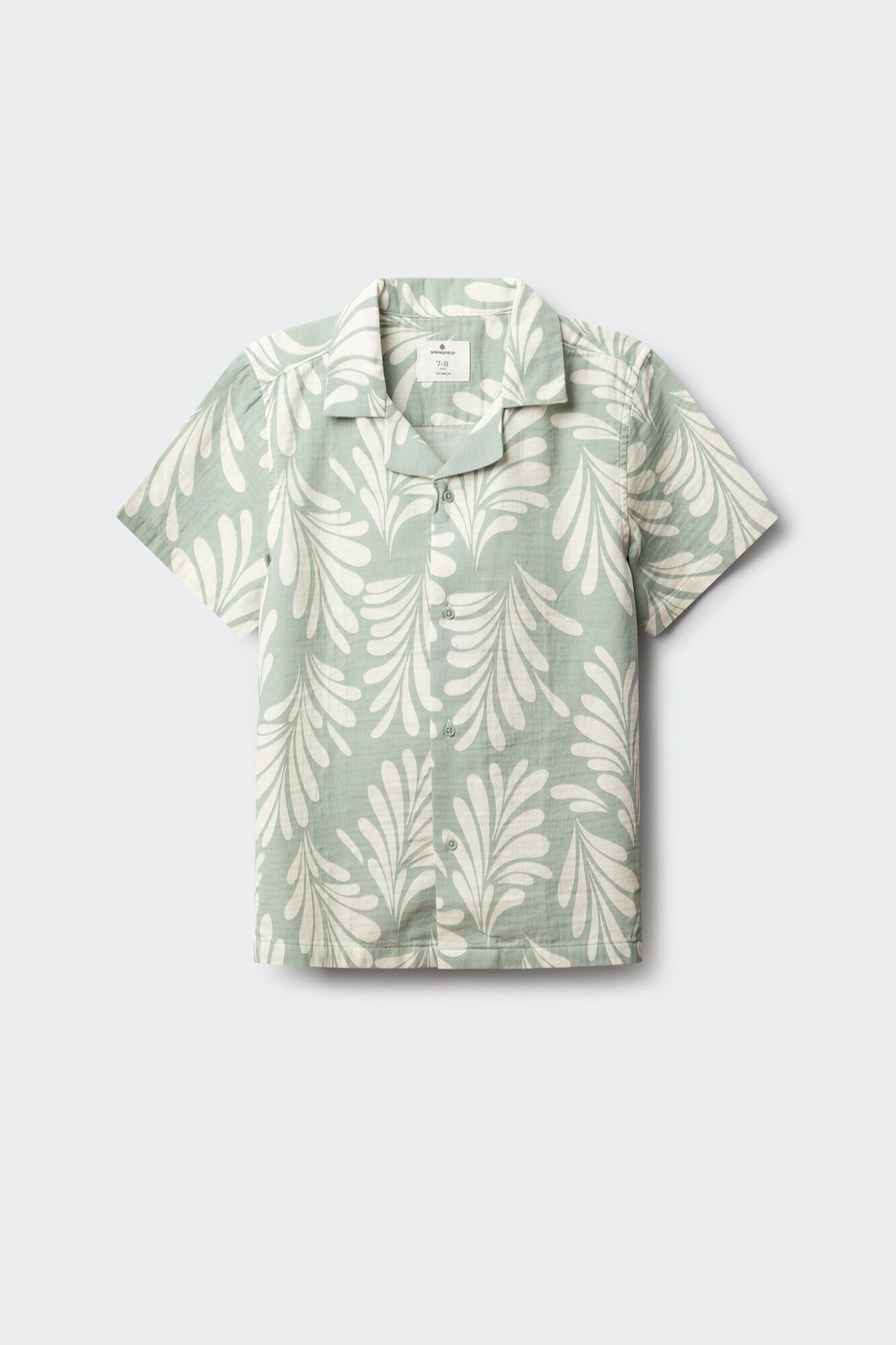 Springfield Kids Camisa de palmeras para ni&ntilde;o