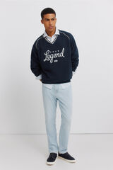 Springfield Jeans ultraligero lavado claro slim fit azul indigo