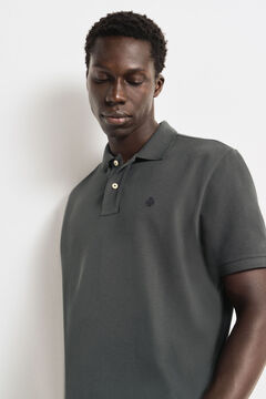 Springfield Polo piqué basico regular fit verde