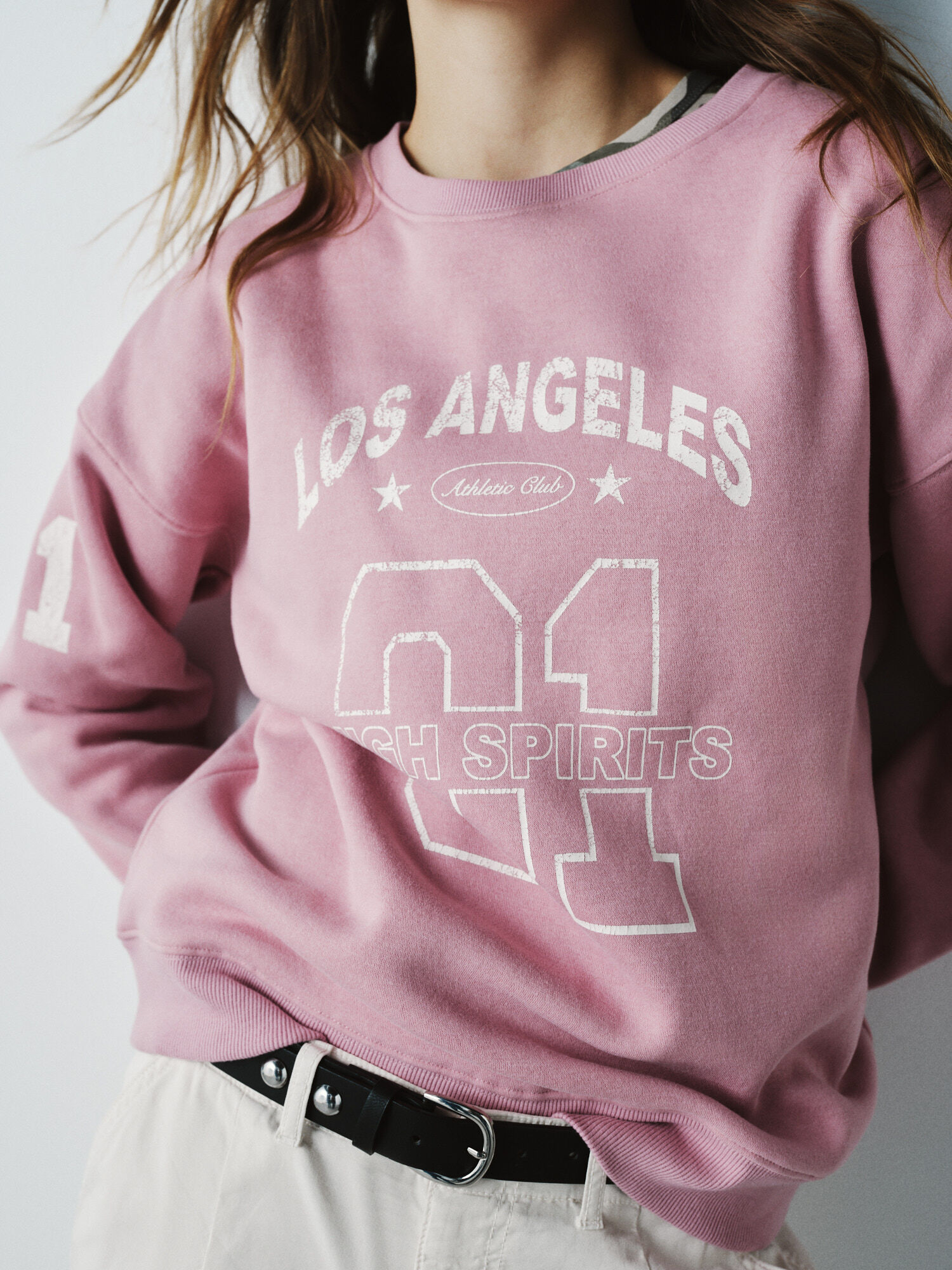 High Spirits Su&eacute;ter miel rosa