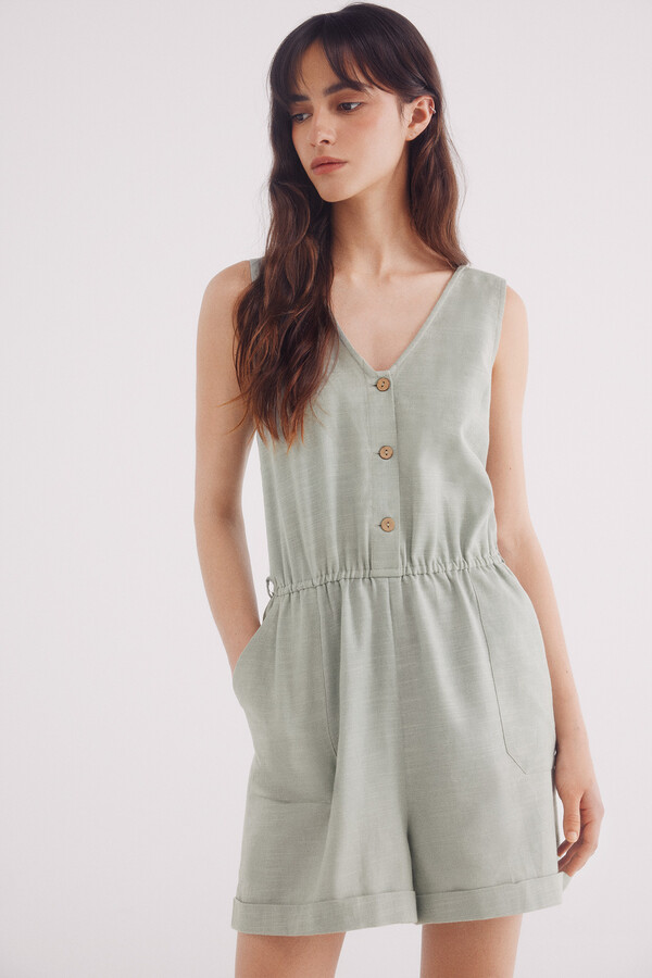 Springfield Jumper algodón verde