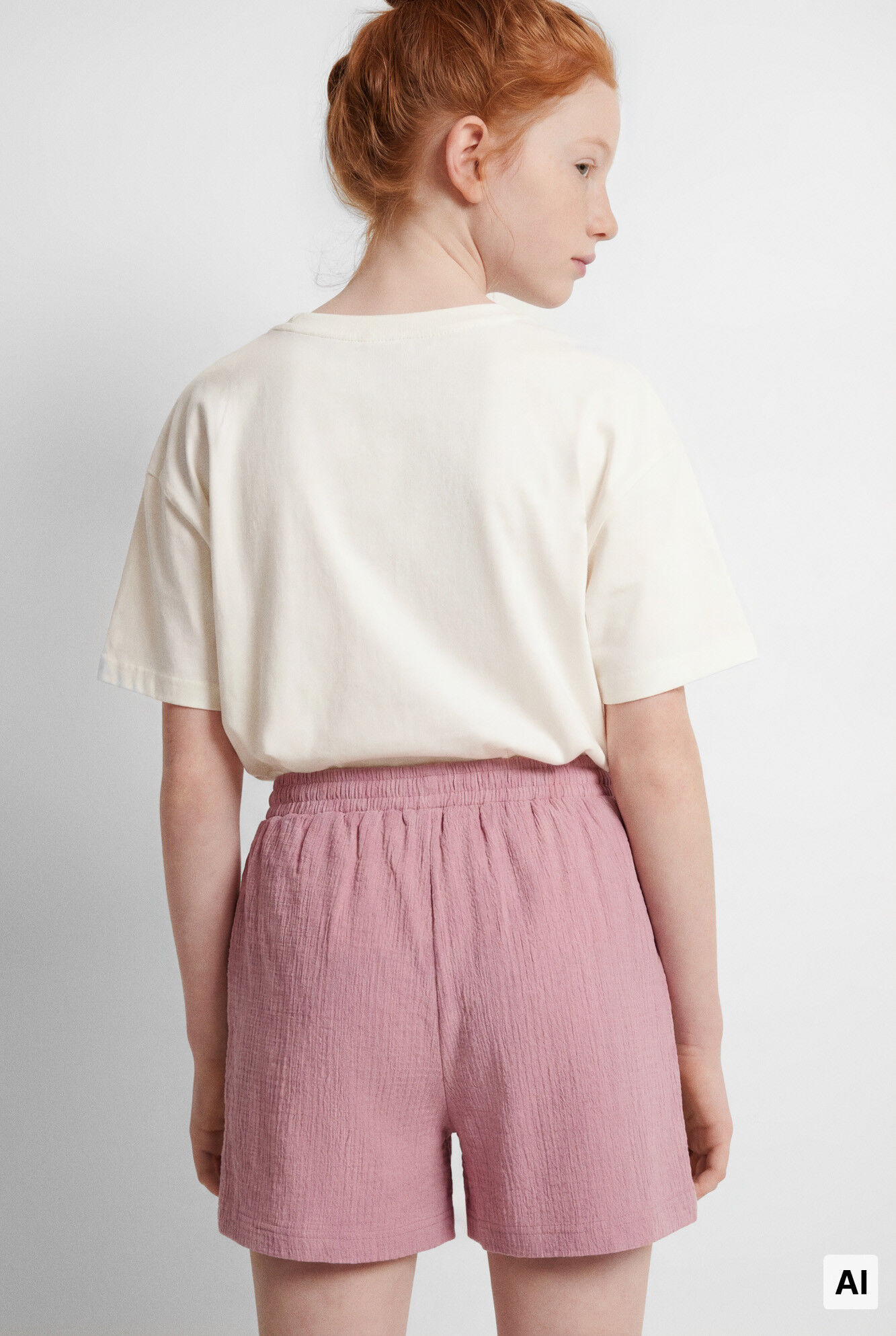 Springfield Kids Bermudas de flores para ni&ntilde;a rosa