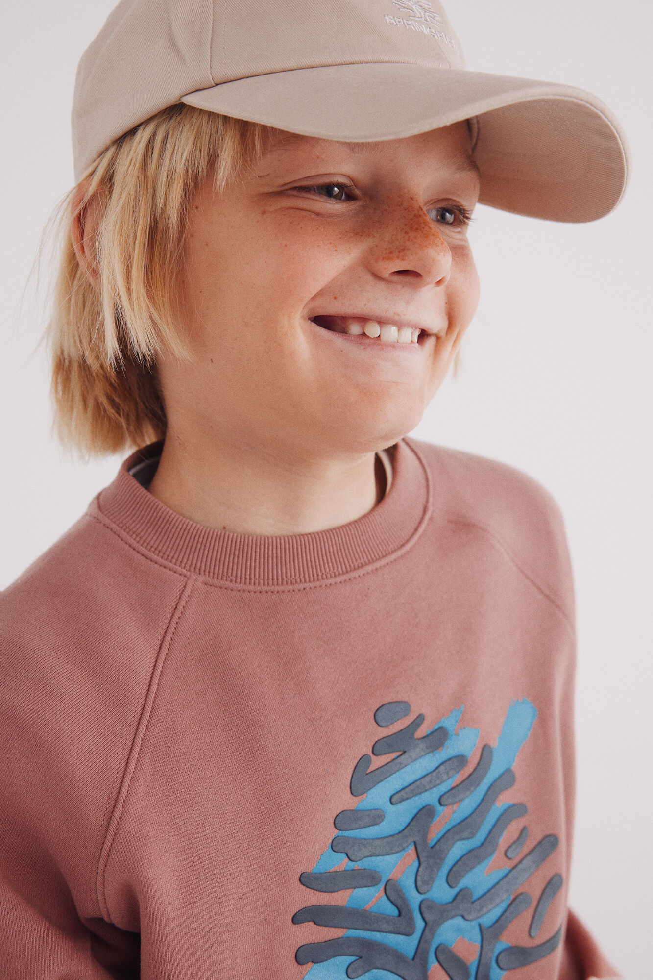 Springfield Kids Sudadera arbol ni&ntilde;o rosa