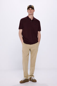 Springfield Polo piqué basico regular fit rojo
