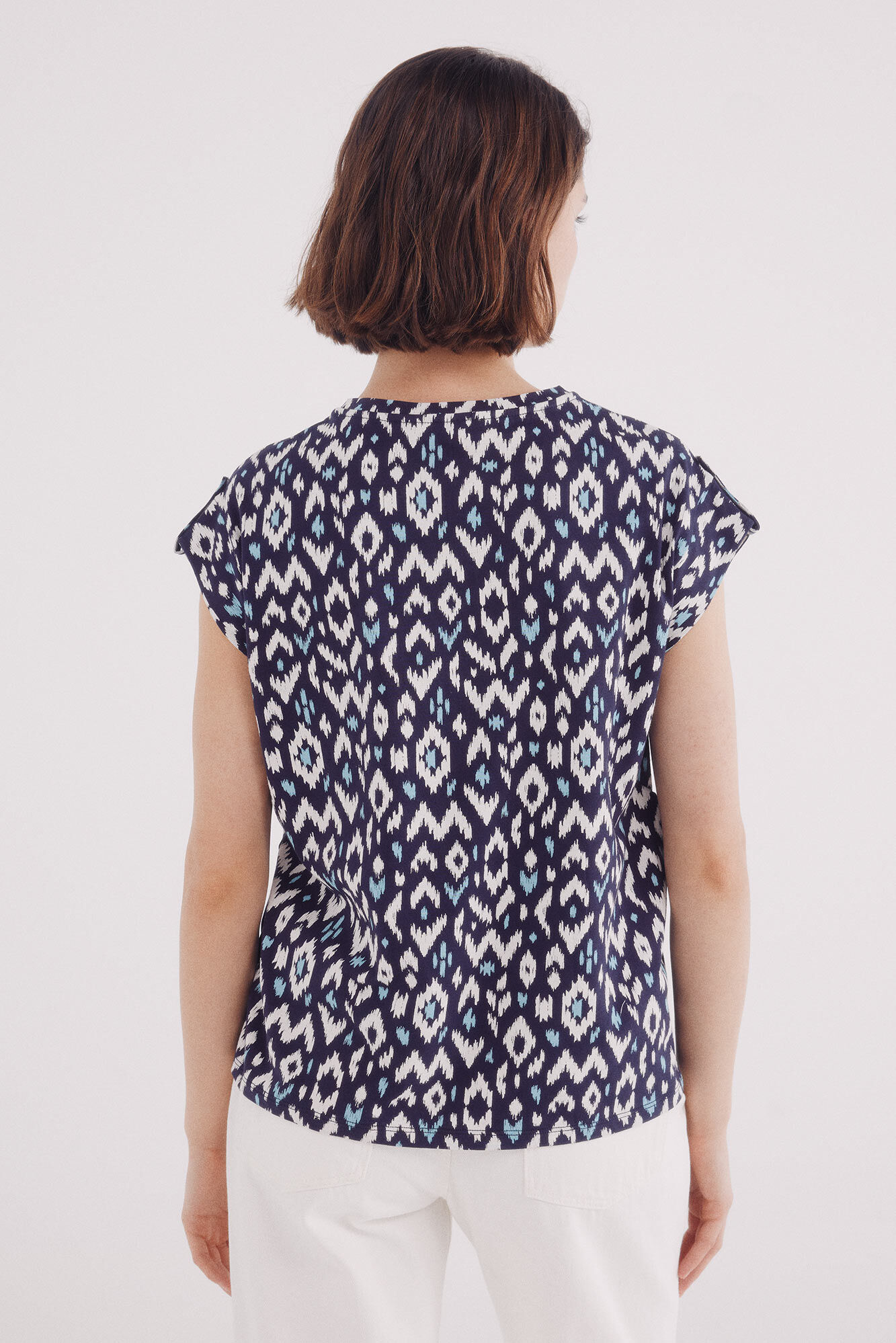 Springfield Playera estampado animal marino