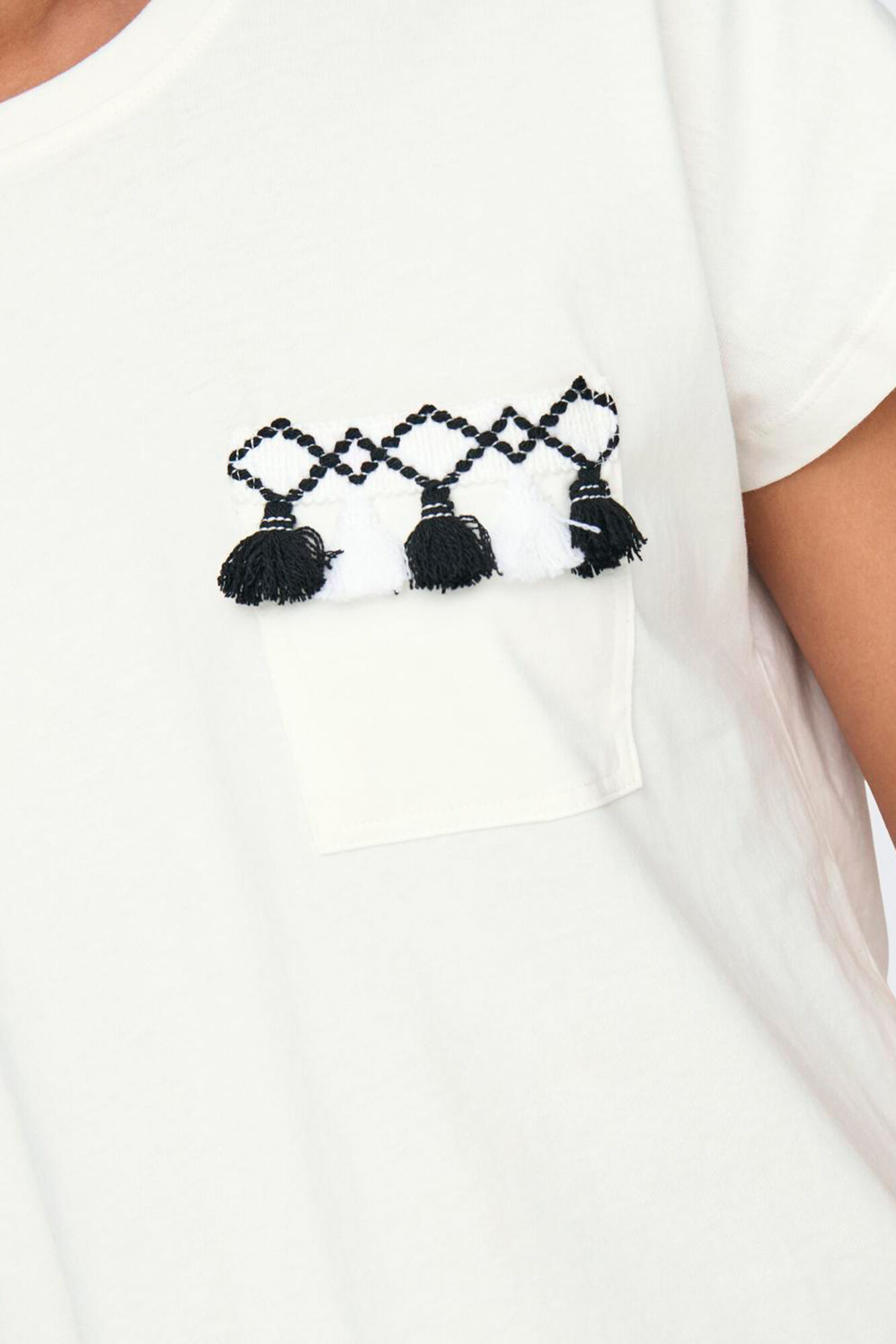 Only Playera de manga corta y cuello redondo