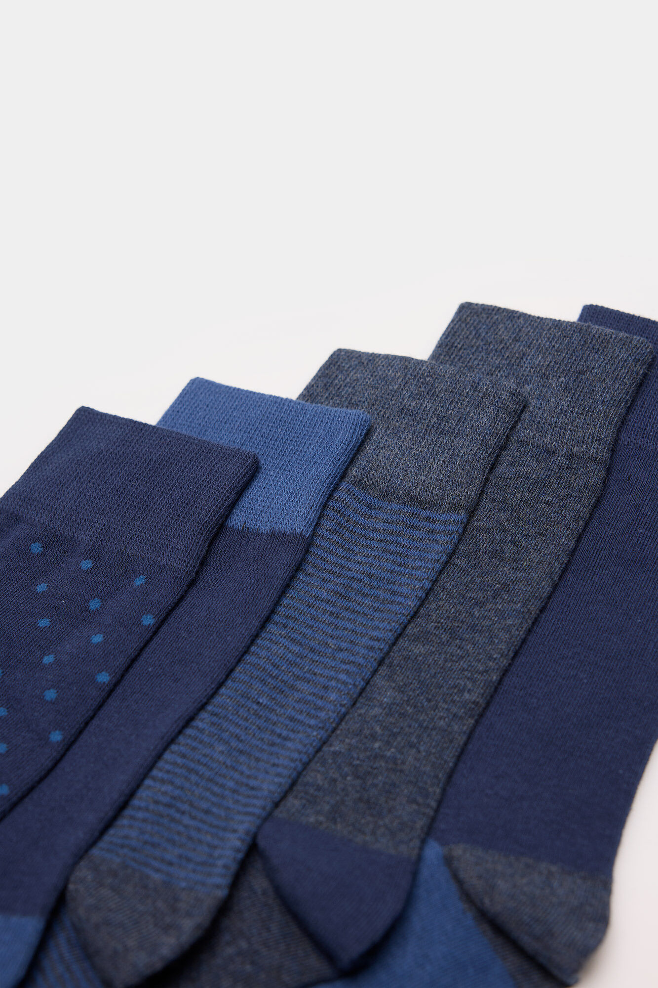 Springfield Pack 5 calcetines azules azul