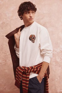 Springfield Sudadera calavera tattoo