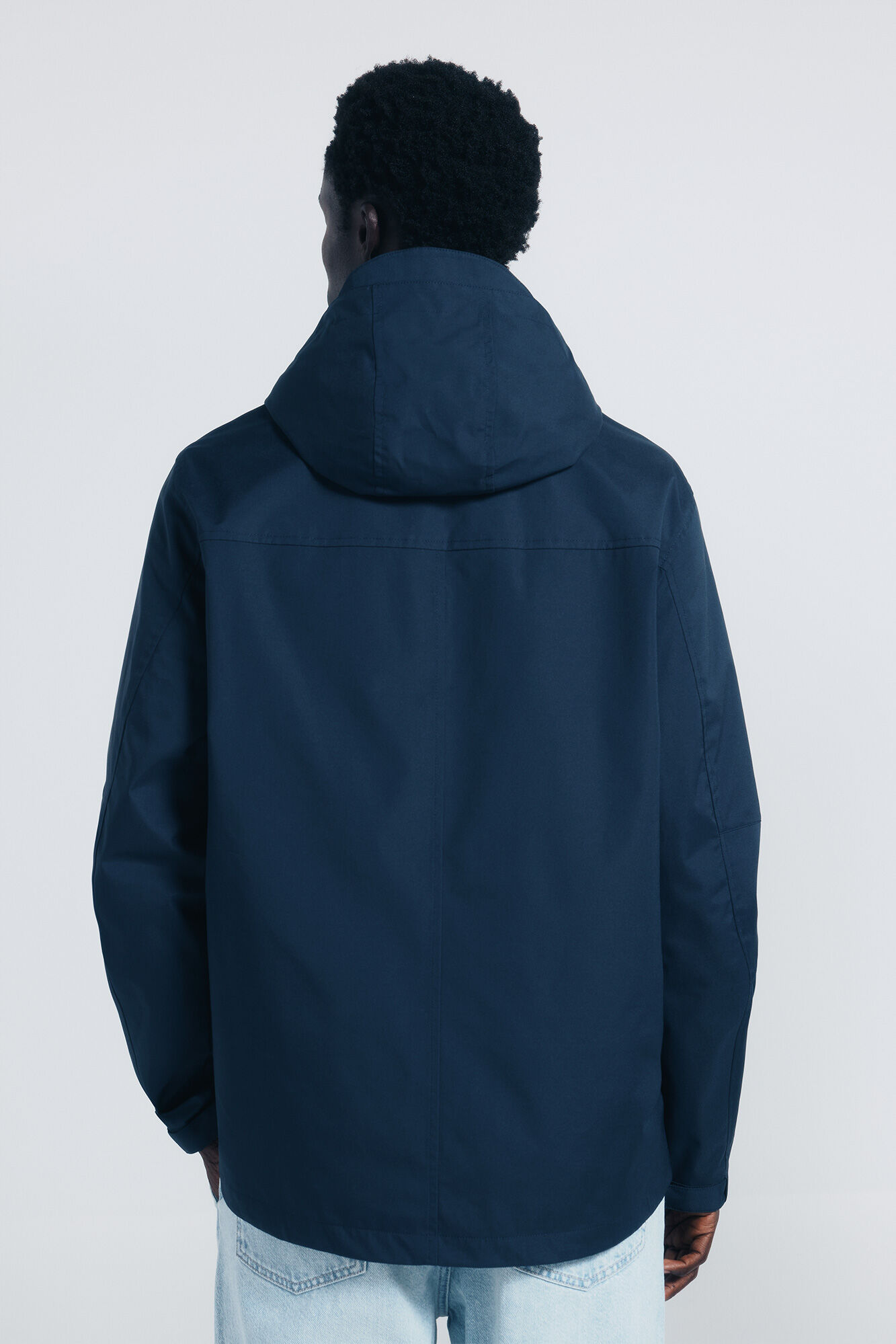 Springfield Parka t&eacute;cnica azul
