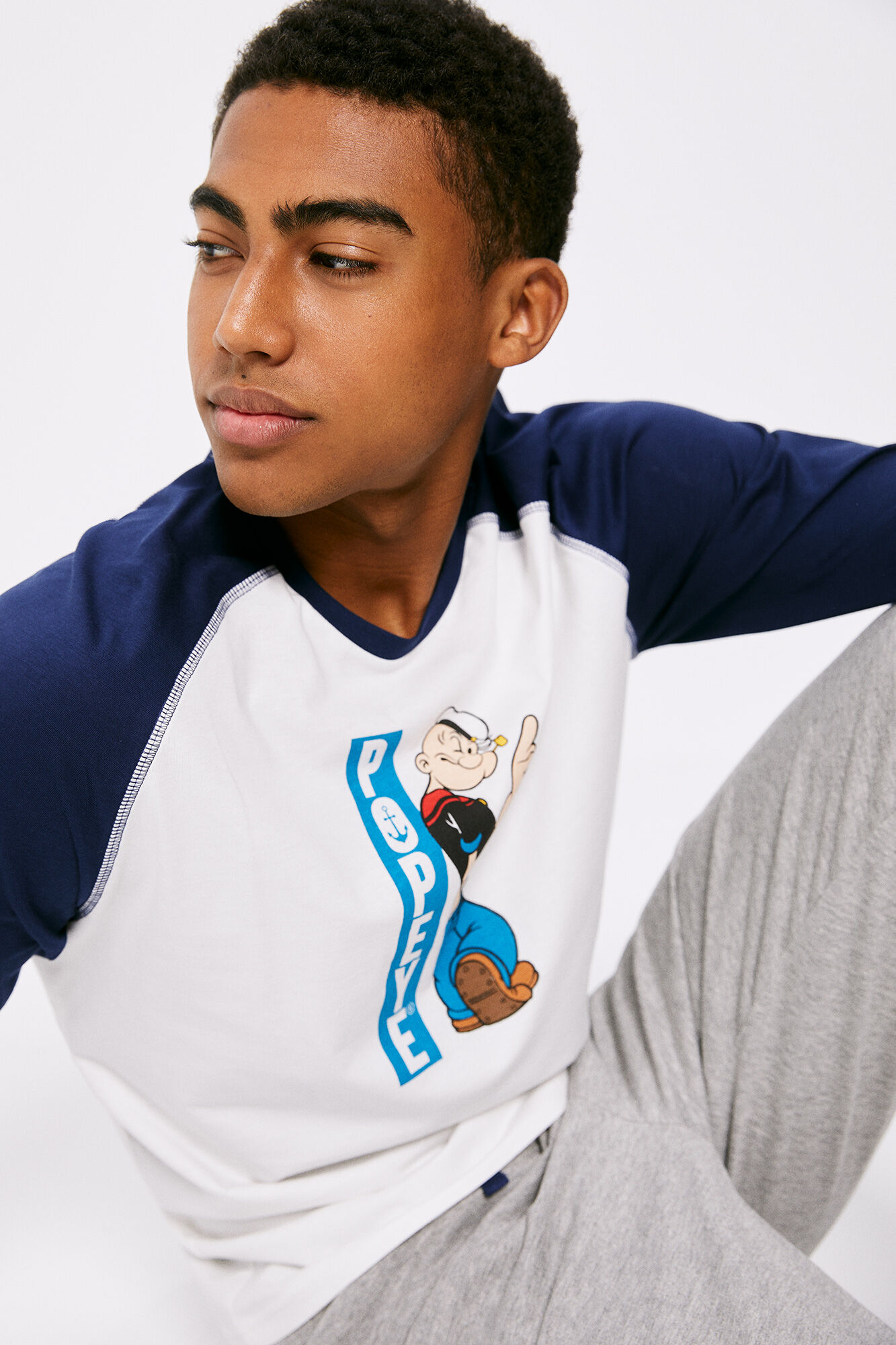 Springfield Pijama largo Popeye&trade; gris