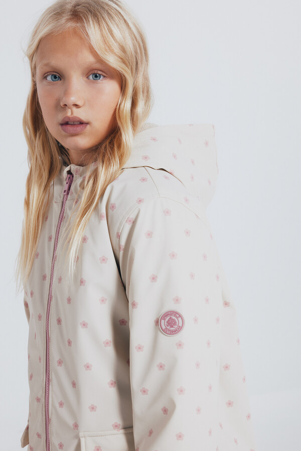 Springfield Kids Chaqueta engomada puntos niña estampado