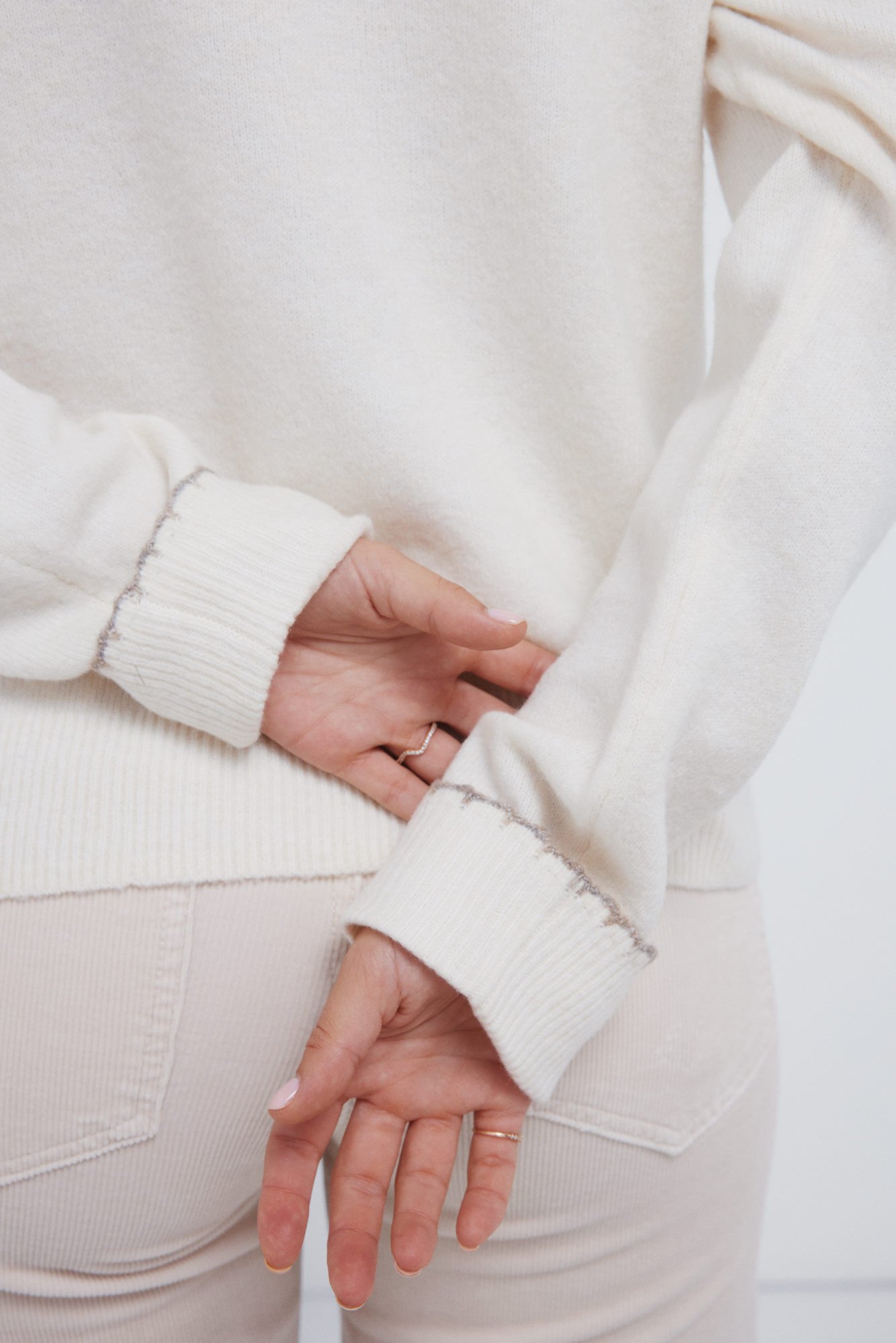 Springfield Su&eacute;ter de tejido nude