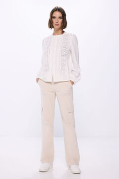 Springfield Blusa shiffly estampado