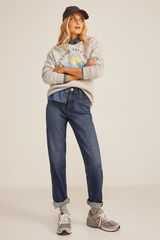 Springfield Sudadera "Love your instincts" gris