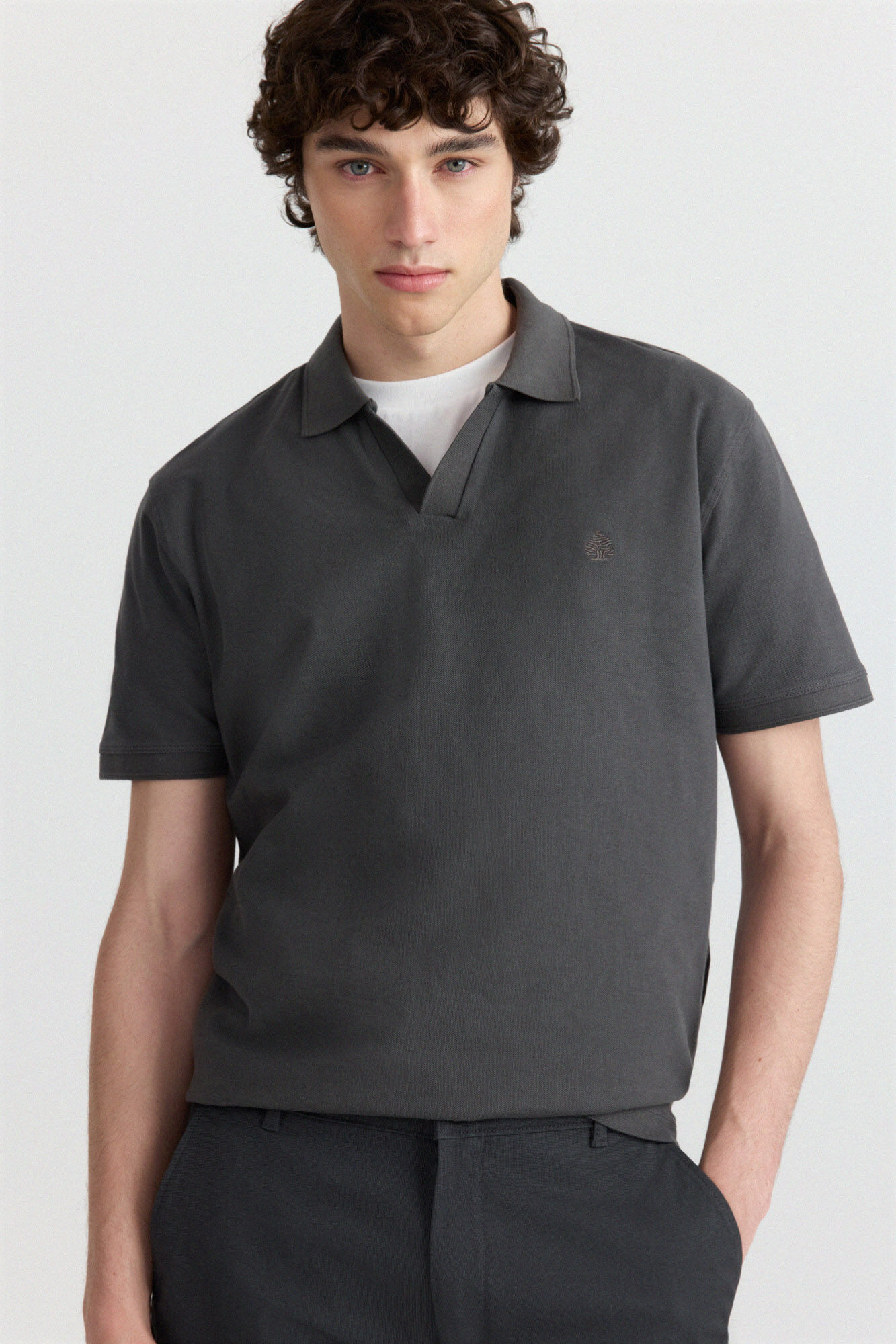 Springfield Polo cuello resort estructura regular fit