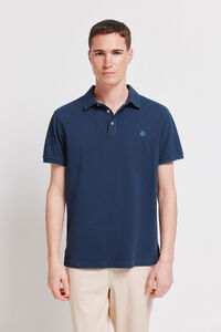 Springfield Polo piqu&eacute; de pu&ntilde;o de contraste slim fit