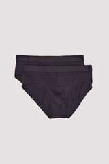 Springfield Pack 2 slips básicos negro
