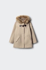 Springfield Kids Gabardina de tela para niñas beige