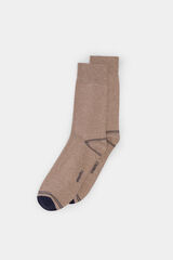 Springfield Calcetín melange beige