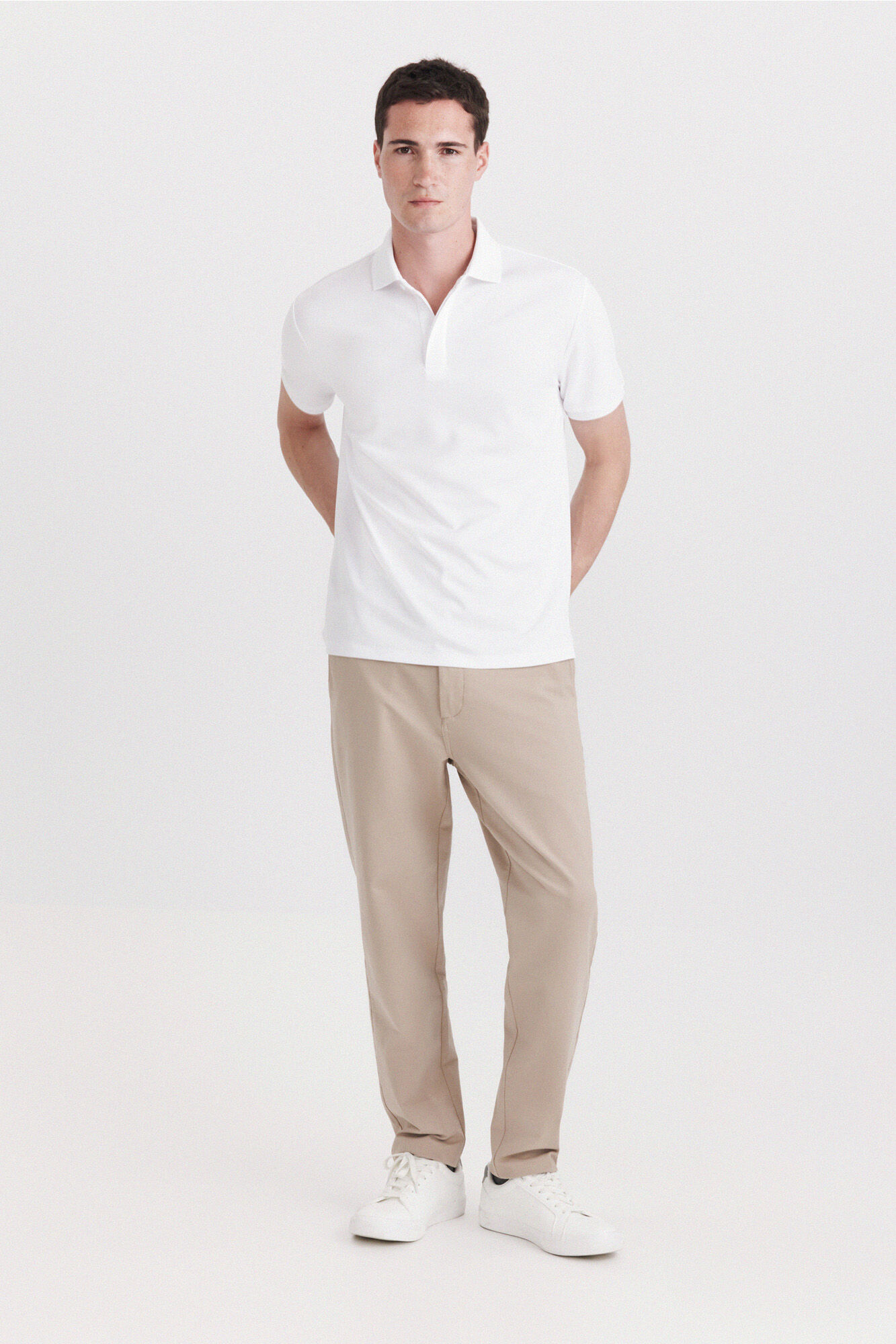 Springfield Pantal&oacute;n chino de tejido c&oacute;modo