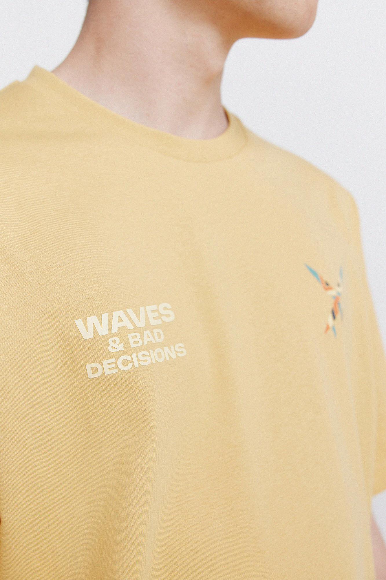 Springfield Playera waves amarillo