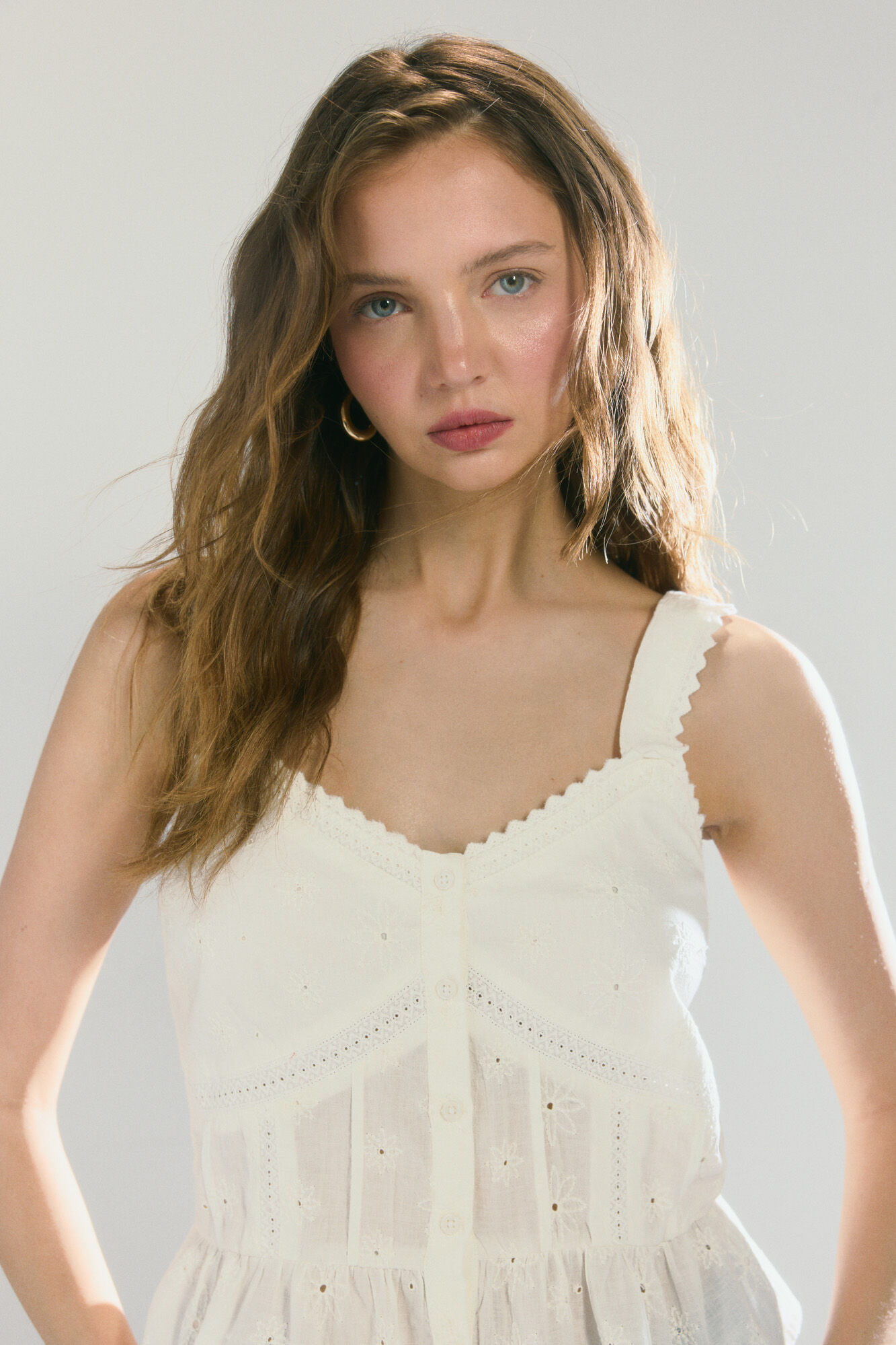 High Spirits Blusa Alba blanco
