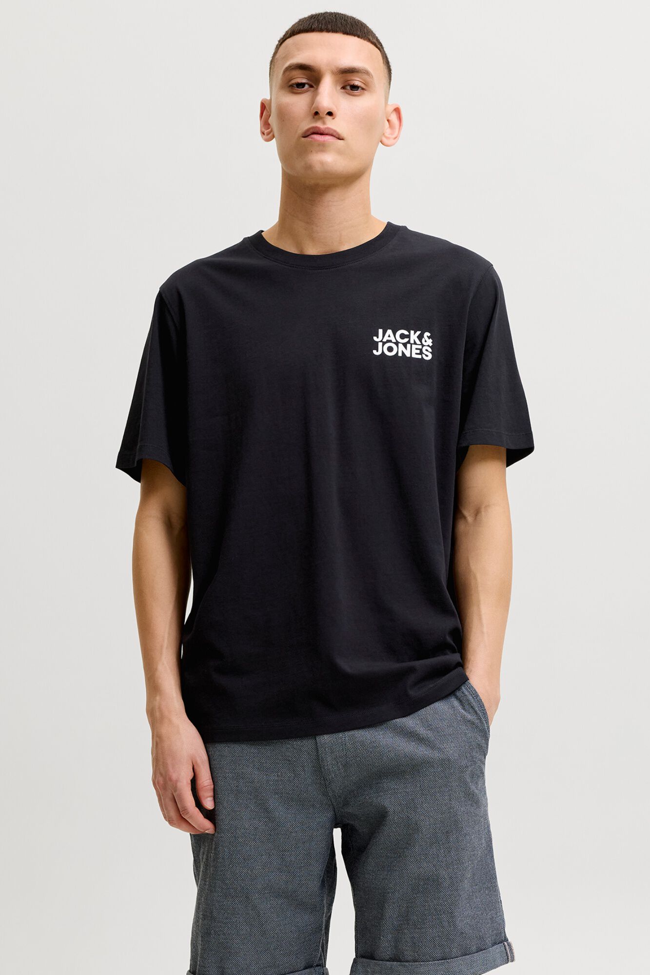 Jack & Jones Playera slim de manga corta