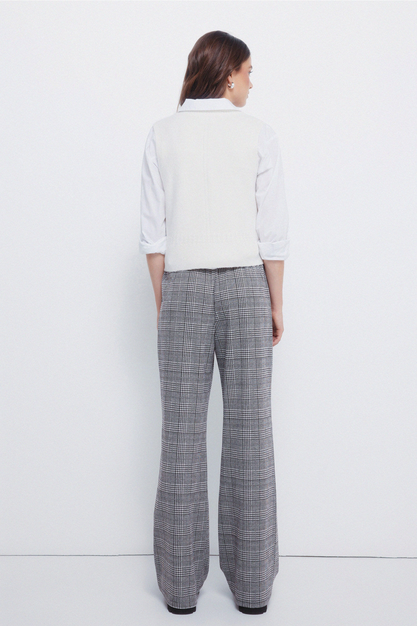 Springfield Pantalones de jogger de pierna ancha gris