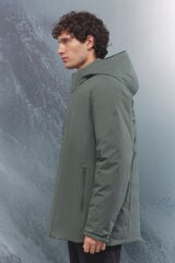 Springfield Parka térmica acolchado caza oscuro